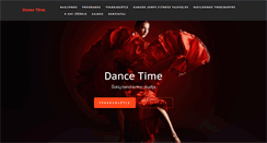 Desktop Screenshot of dancetime.lt